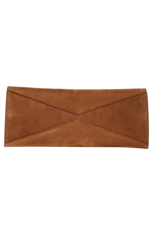 Alaïa Le Teckel Suede Tote In Terre D Ombre