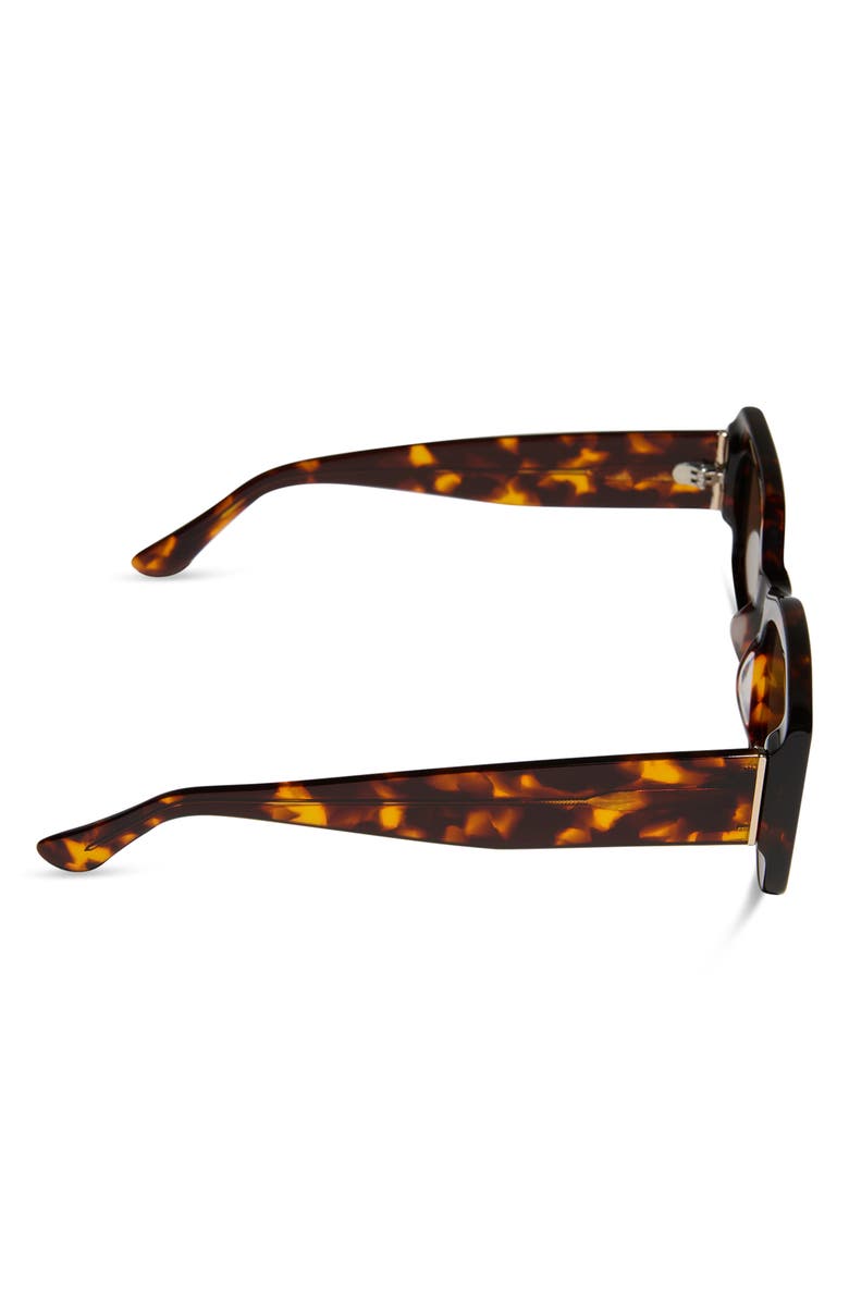 DIFF Alessandra 52mm Polarized Cat Eye Sunglasses, Alternate, color, Brown