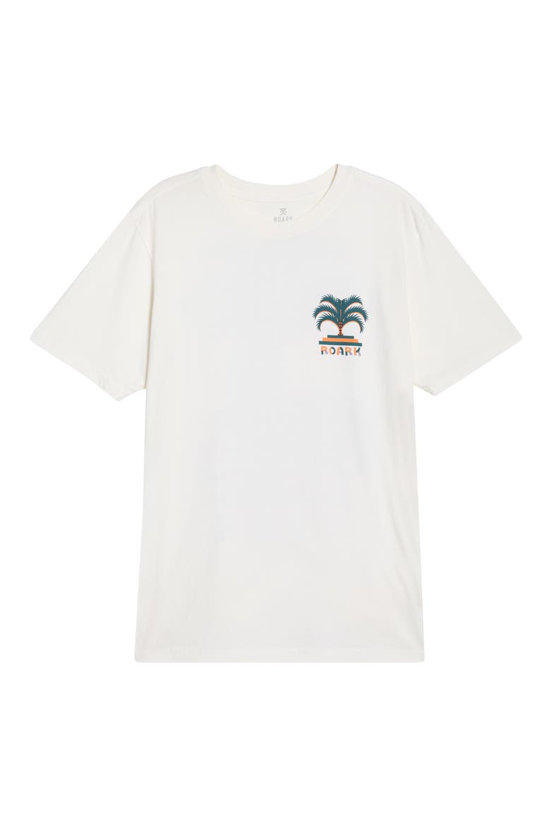 Moto Palm Graphic T-Shirt, Alternate, color, OFF WHITE
