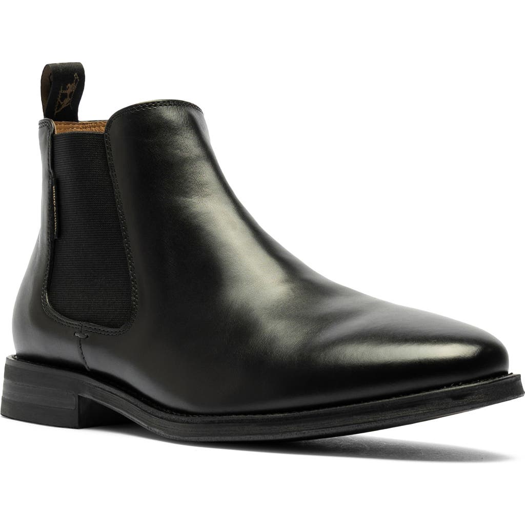 Rodd & Gunn Russlands Leather Chelsea Boot In Nero