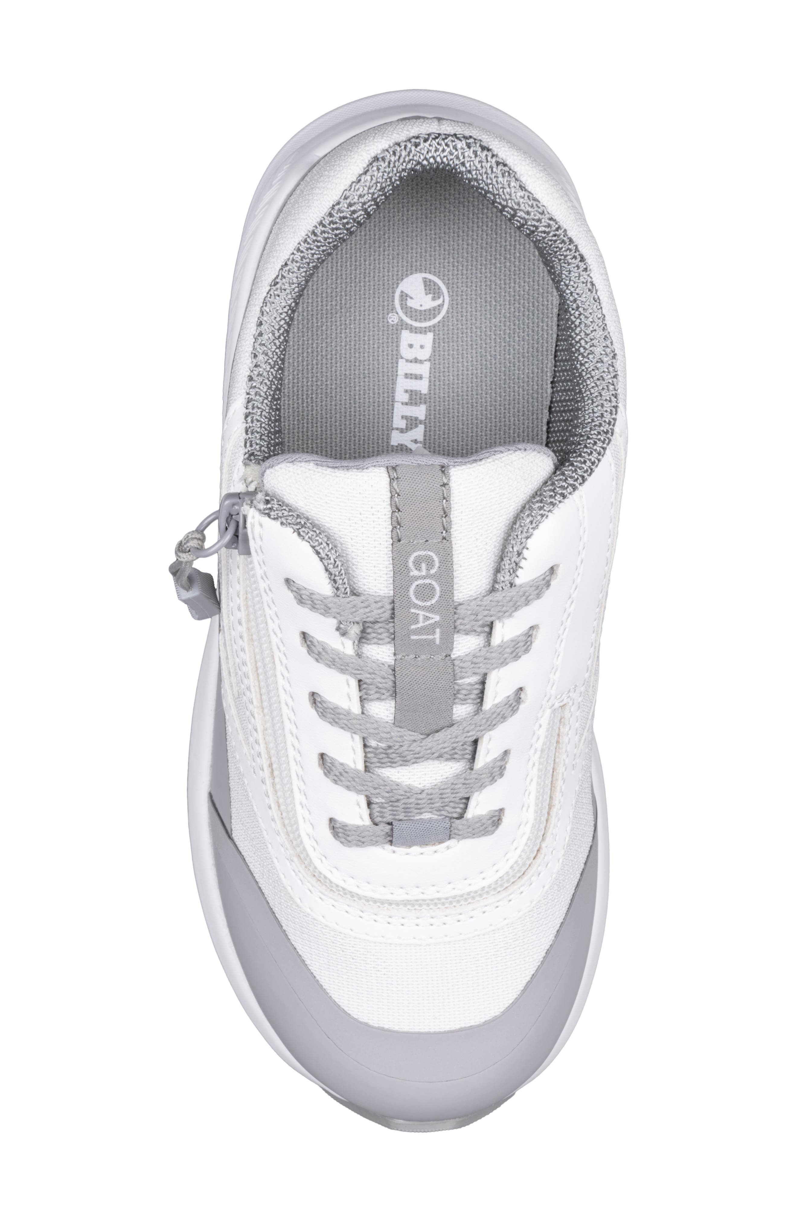 BILLY Footwear Kids' Billy Goat Sneaker, Alternate, color, White
