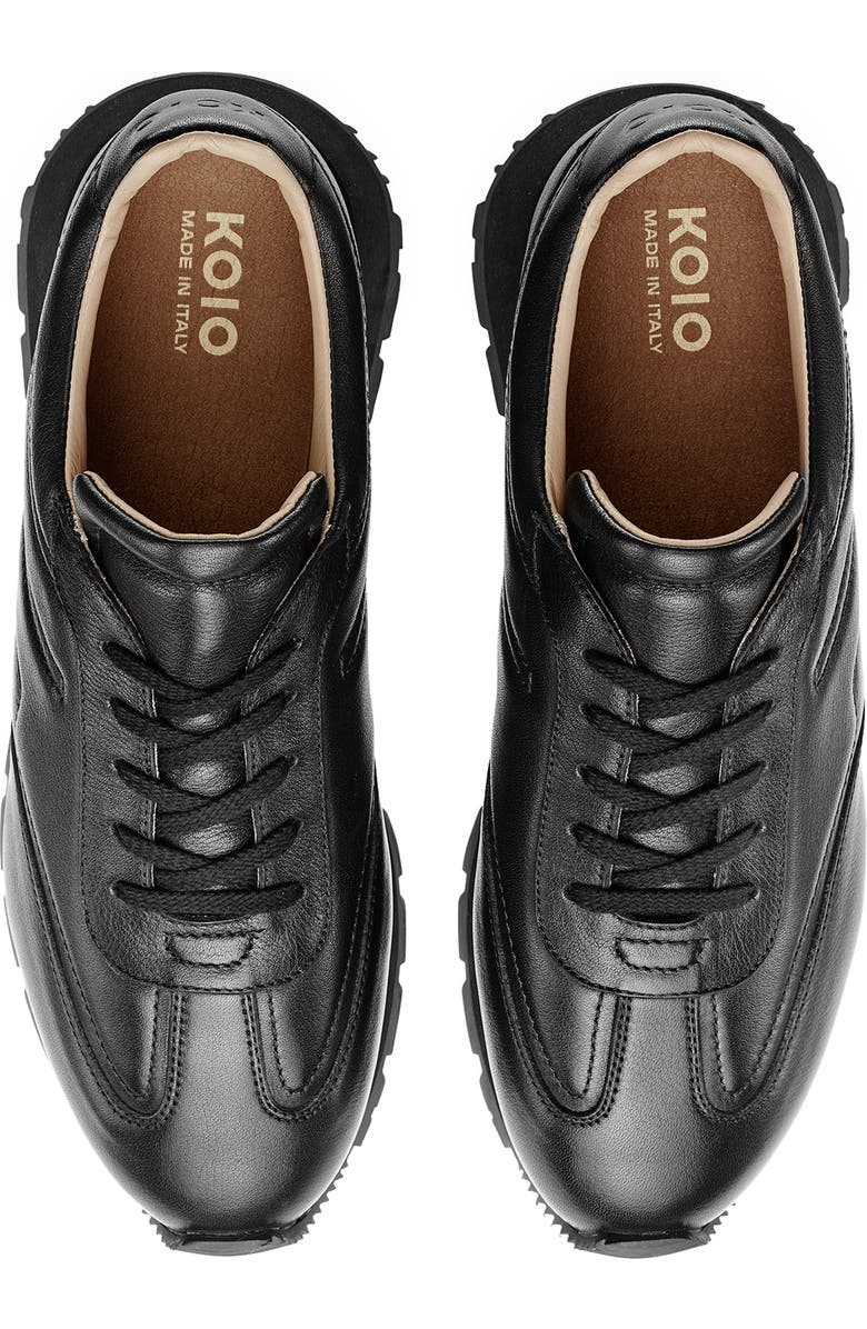 Koio Retro Runner Leather Sneaker, Alternate, color,