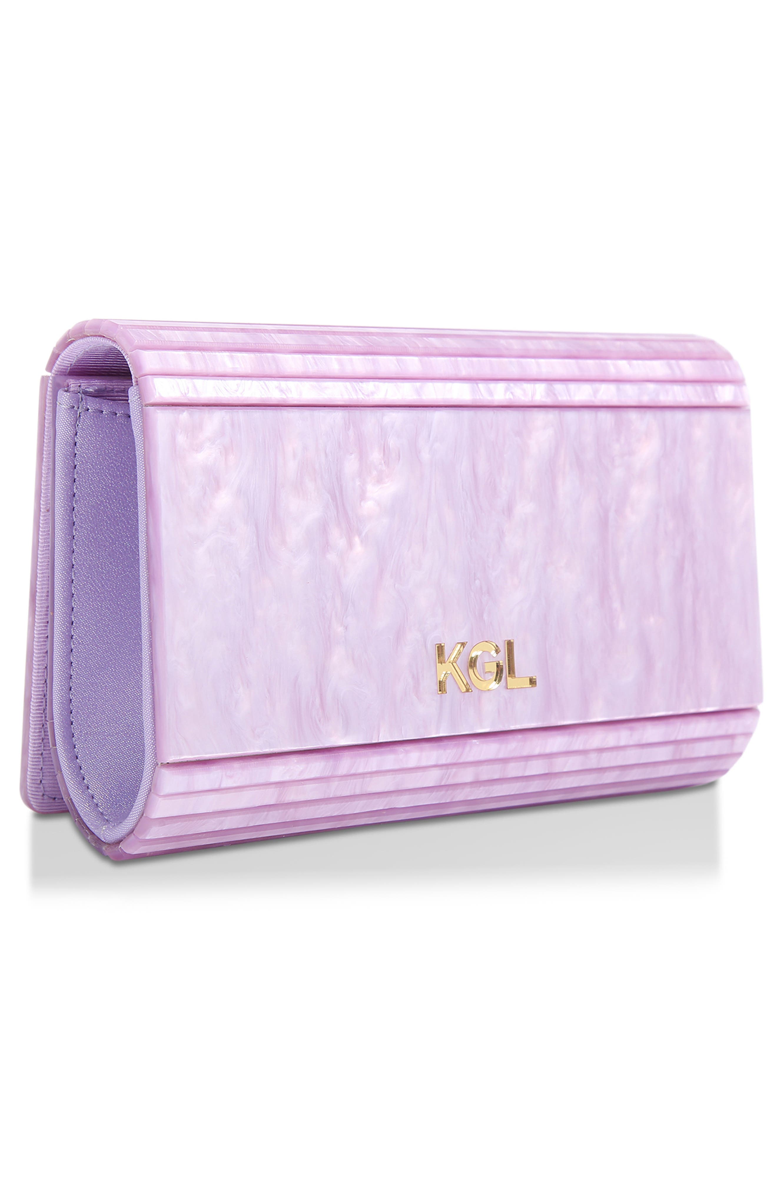 Kurt Geiger London Embellished Butterfly Clutch, Alternate, color, 