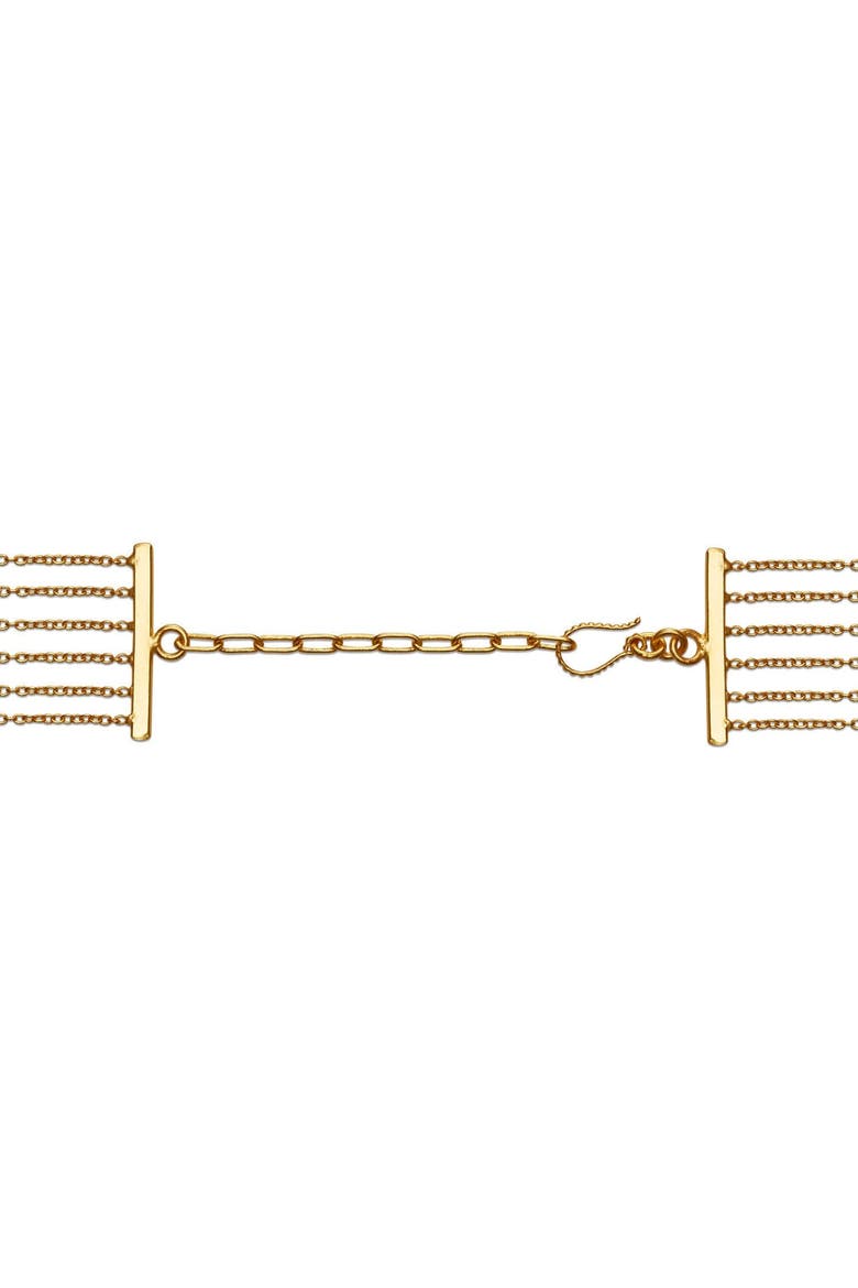 AIRE LAYERED NECKLACE, Alternate, color, Gold Plated