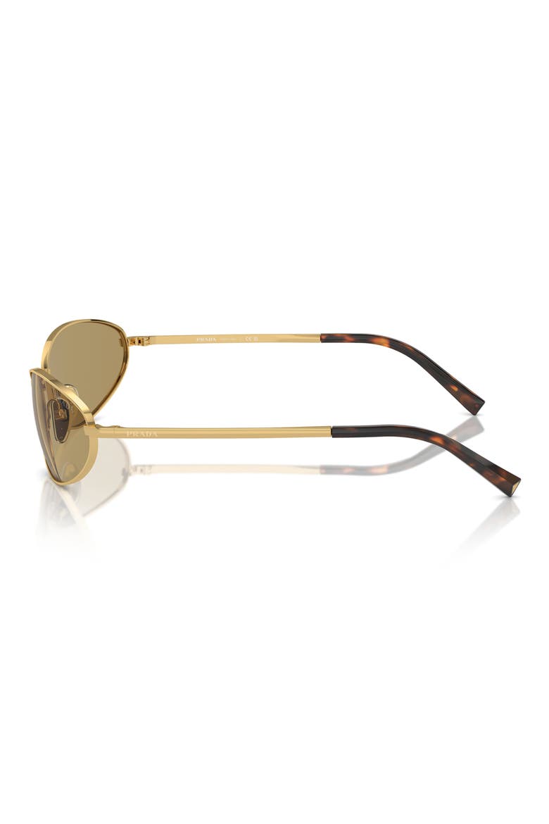 59mm Oval Sunglasses, Alternate, color, GOLD