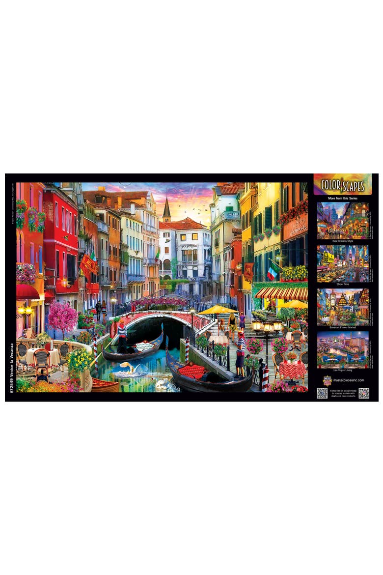 Venice la Vecanza 1000 Piece Puzzle, Alternate, color, Multicolor