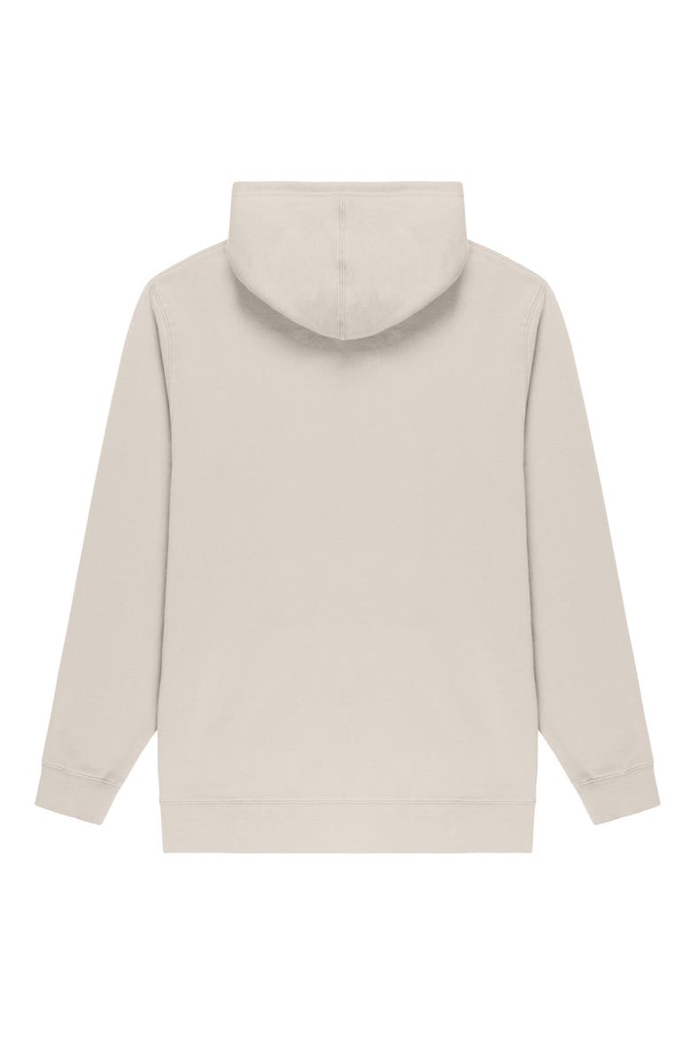 Ghost Midweight Fleece Classic Hooded Sweatshirt, Alternate, color, Bone