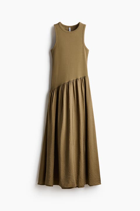 Flared-skirt Dress