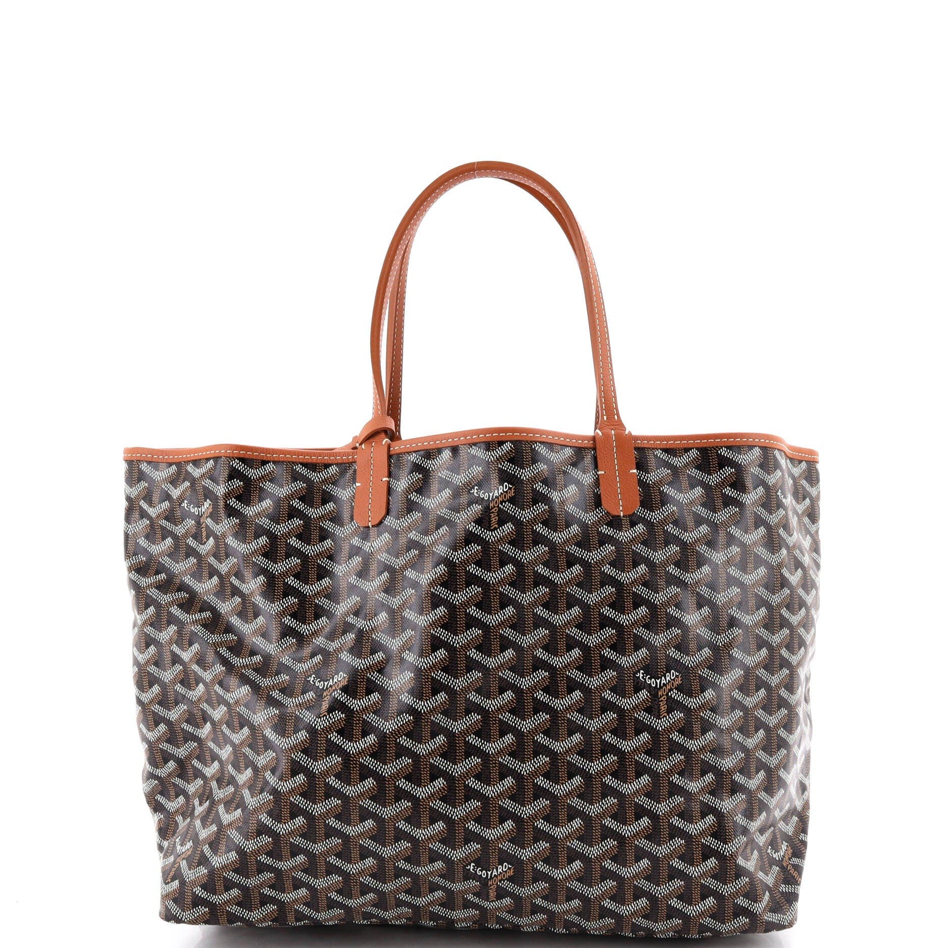 Saint Louis Tote Coated Canvas PM, Alternate, color, Brown