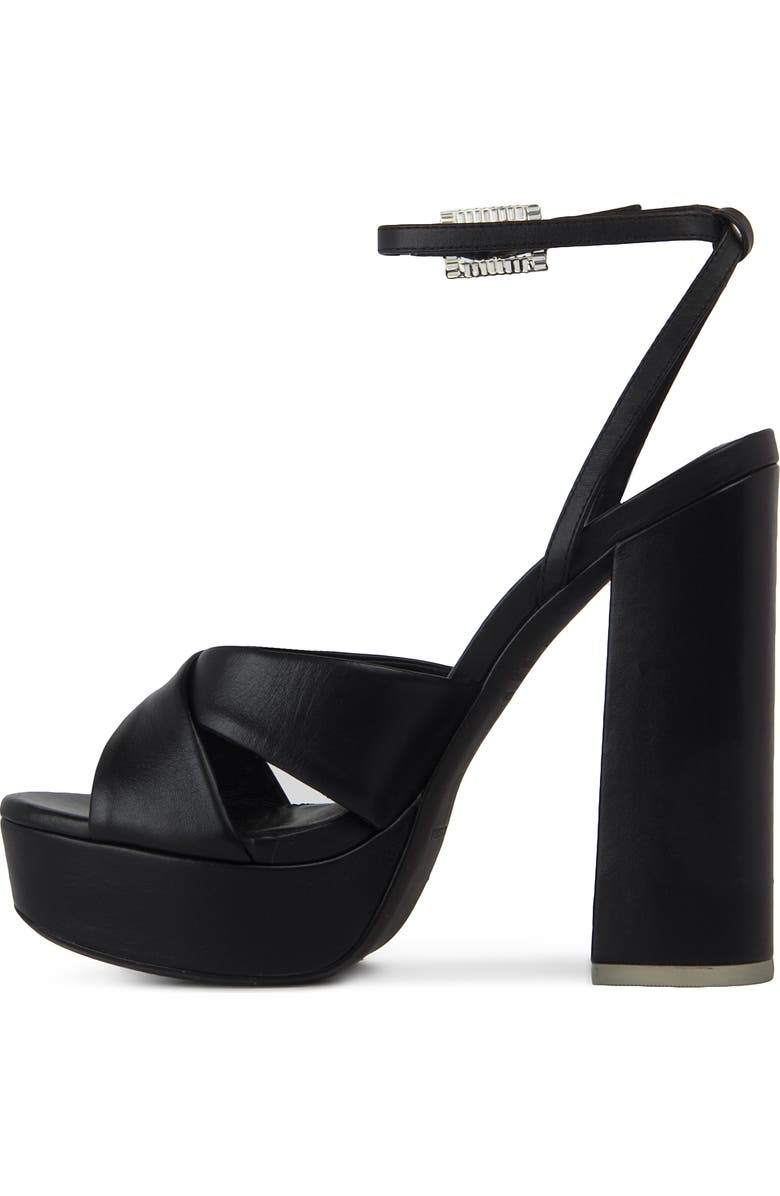 BLACK SUEDE STUDIO Hannah Ankle Strap Platform Sandal, Alternate, color,