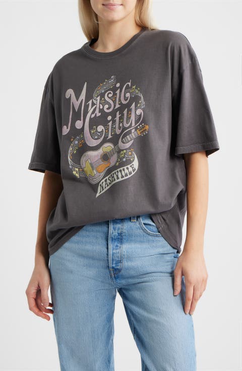 Music City Nashville Graphic T-Shirt