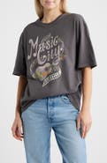 Junk Food Music City Nashville Graphic T-Shirt