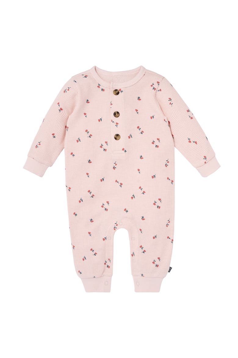Long Leg Slouch Romper (baby), Main, color, Blush Tulip