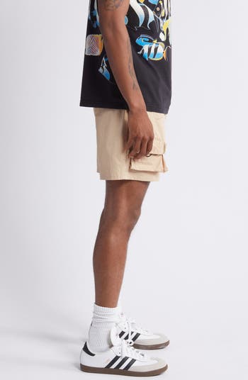 Pine Nylon Cargo Shorts