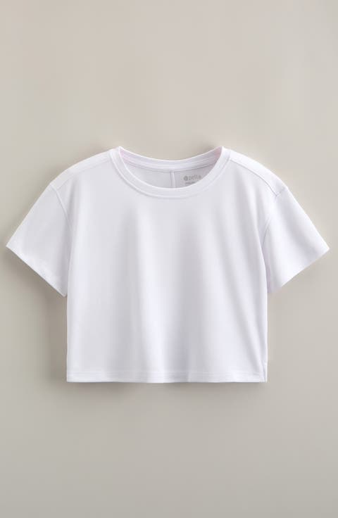 Kids' Play Mode Crop T-Shirt