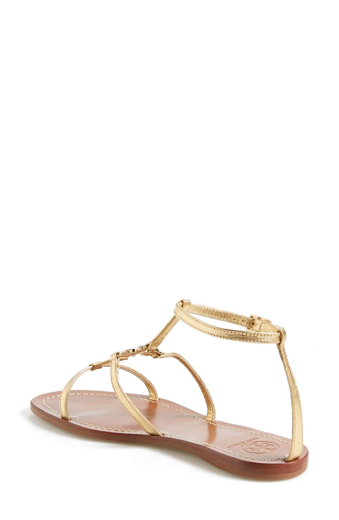 Tory Burch 'Lowell' Leather Sandal, Alternate, color, 