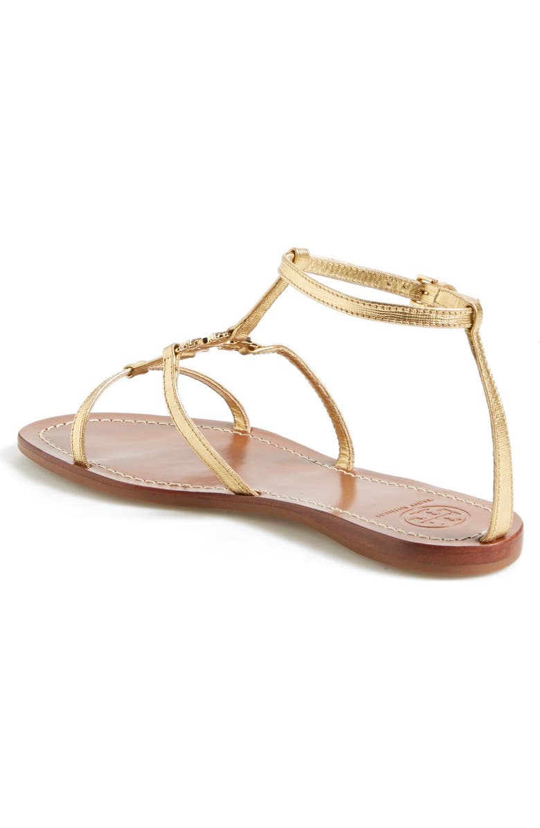 Tory Burch 'Lowell' Leather Sandal, Alternate, color,