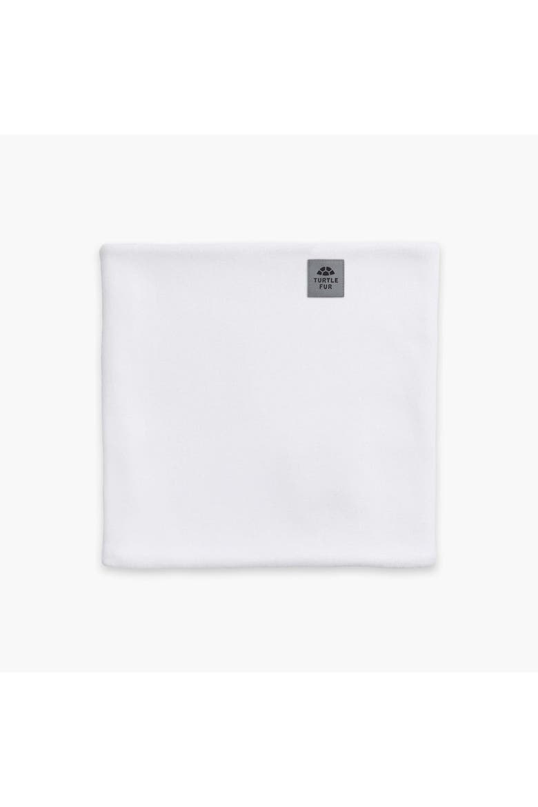 Double-Layer Fleece Neck Warmer, Main, color, White