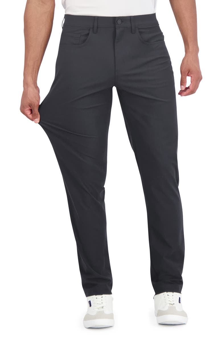 Ben Sherman Solid 4-Way-Stretch Tech Golf Pants, Alternate, color, Dark Grey