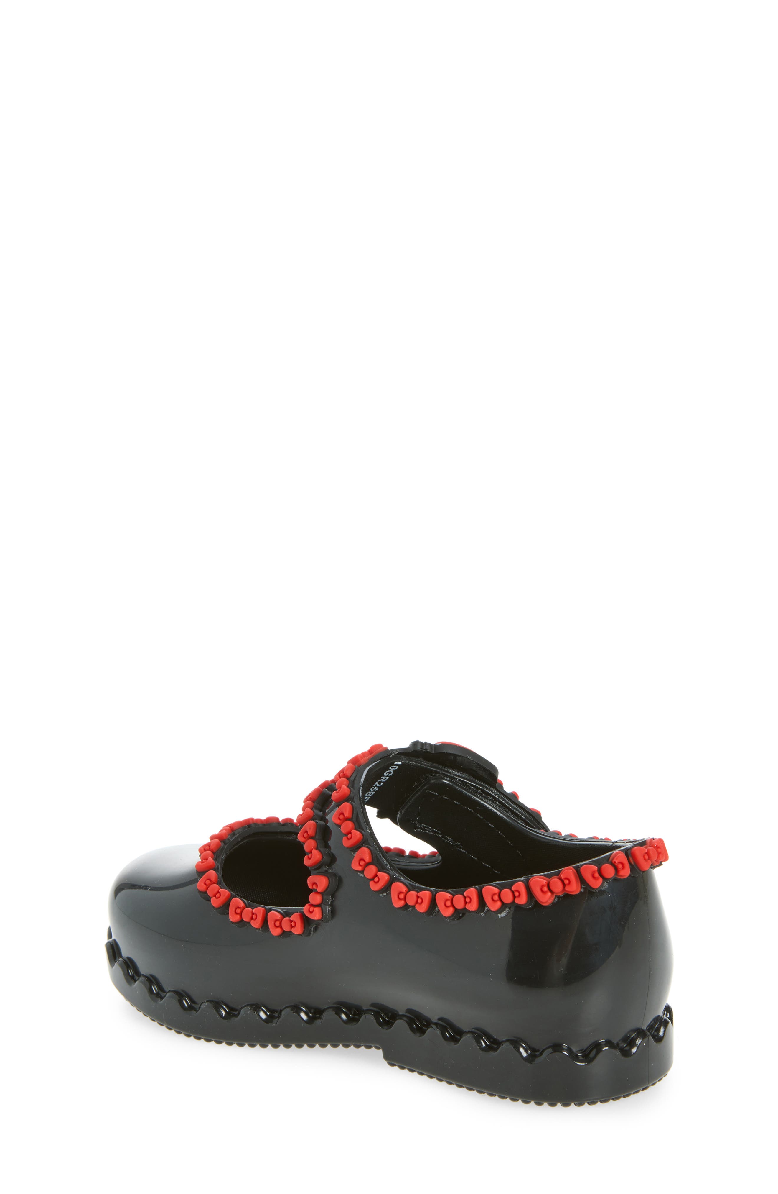 Kids' Hip Ballerina Mary Jane, Alternate, color, BLACK/ RED