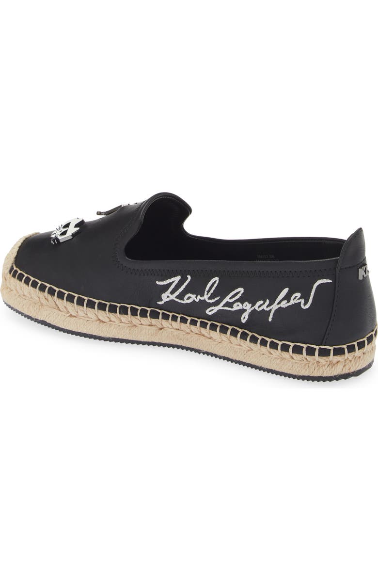 KARL LAGERFELD PARIS Malvie Espadrille Flat, Alternate, color,