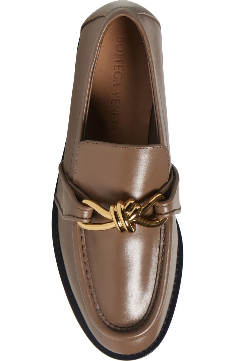 Bottega Veneta Astaire Knot Bit Loafer, Alternate, color, 2354 Pinecone