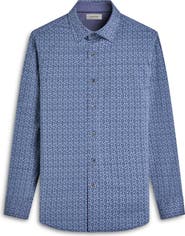 Bugatchi Jimmy OoohCotton® Button-Up Shirt