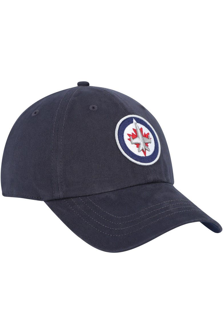 Women's '47 Navy Winnipeg Jets Team Miata Clean Up Adjustable Hat, Alternate, color, Navy