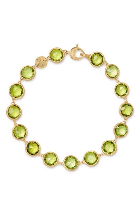 Jaipur Color Peridot Bracelet
