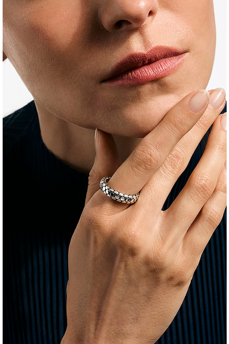 Dot Band Ring, Sterling Silver, Alternate, color, SILVER
