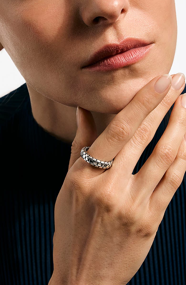 John Hardy Dot Band Ring, Sterling Silver, Alternate, color, Silver