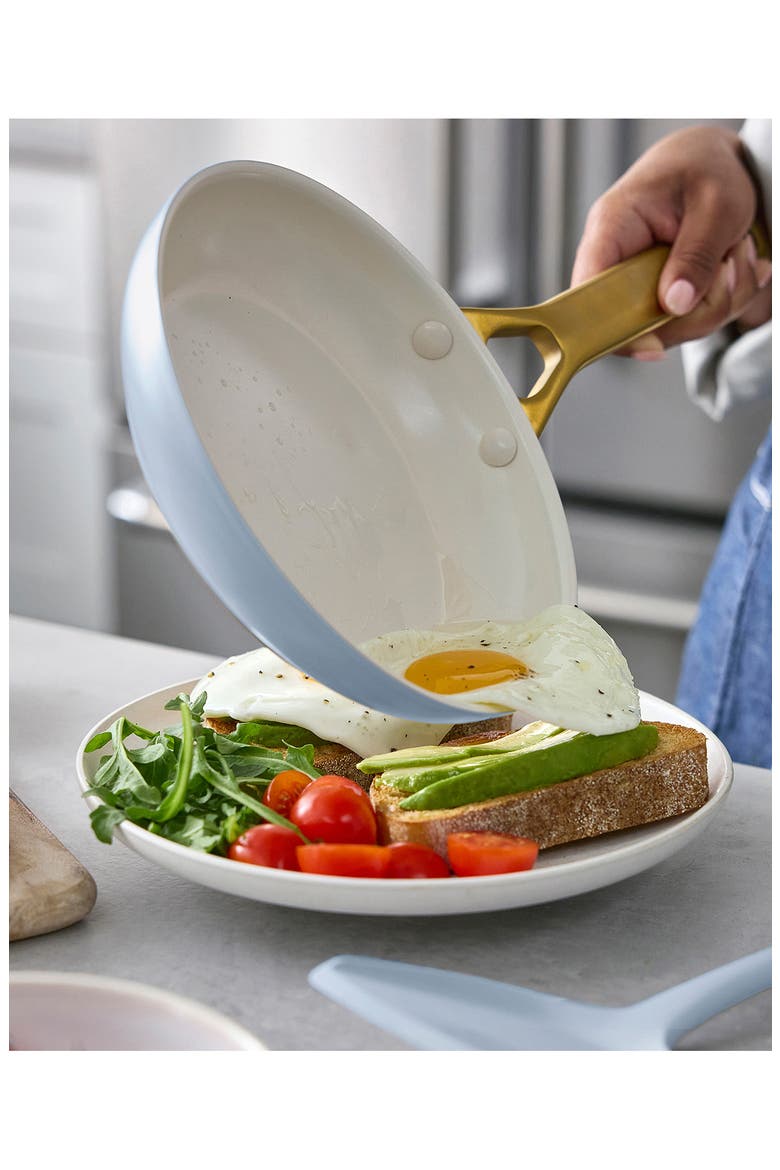 Reserve Set of 2 Ceramic Nonstick Frying Pans, Alternate, color, SELVEDGE BLUE