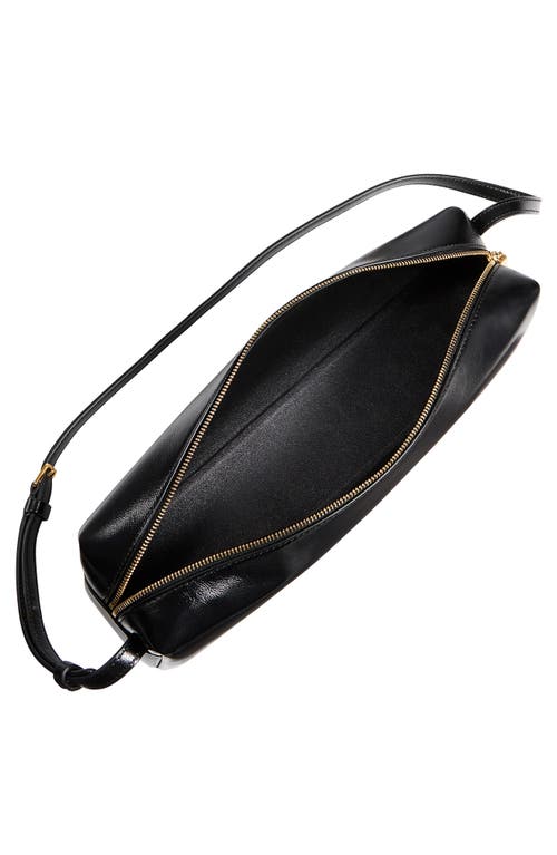 Khaite Black Logo Shoulder Bag In Black