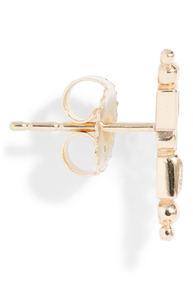 Cleo Single Diamond Ear Crawler, Alternate, color, WHITE GOLD