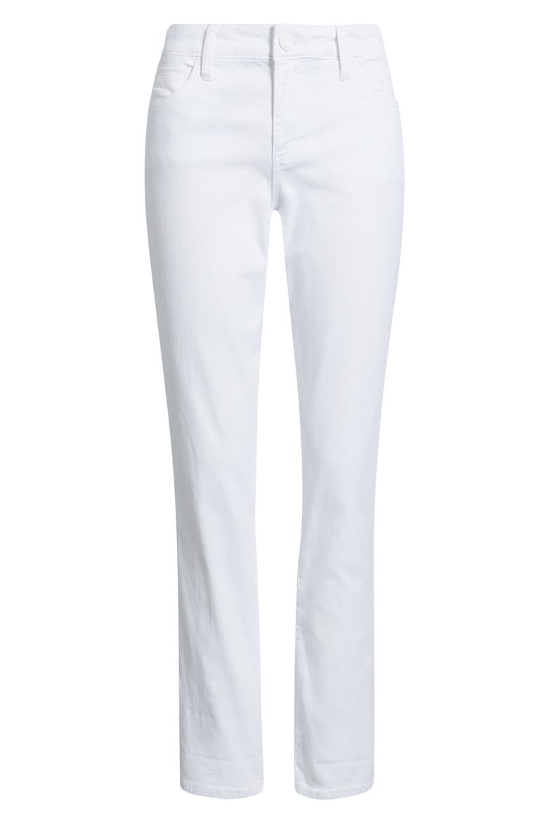 Catherine Mid Rise Stretch Boyfriend Jeans, Alternate, color, OPTIC WHITE