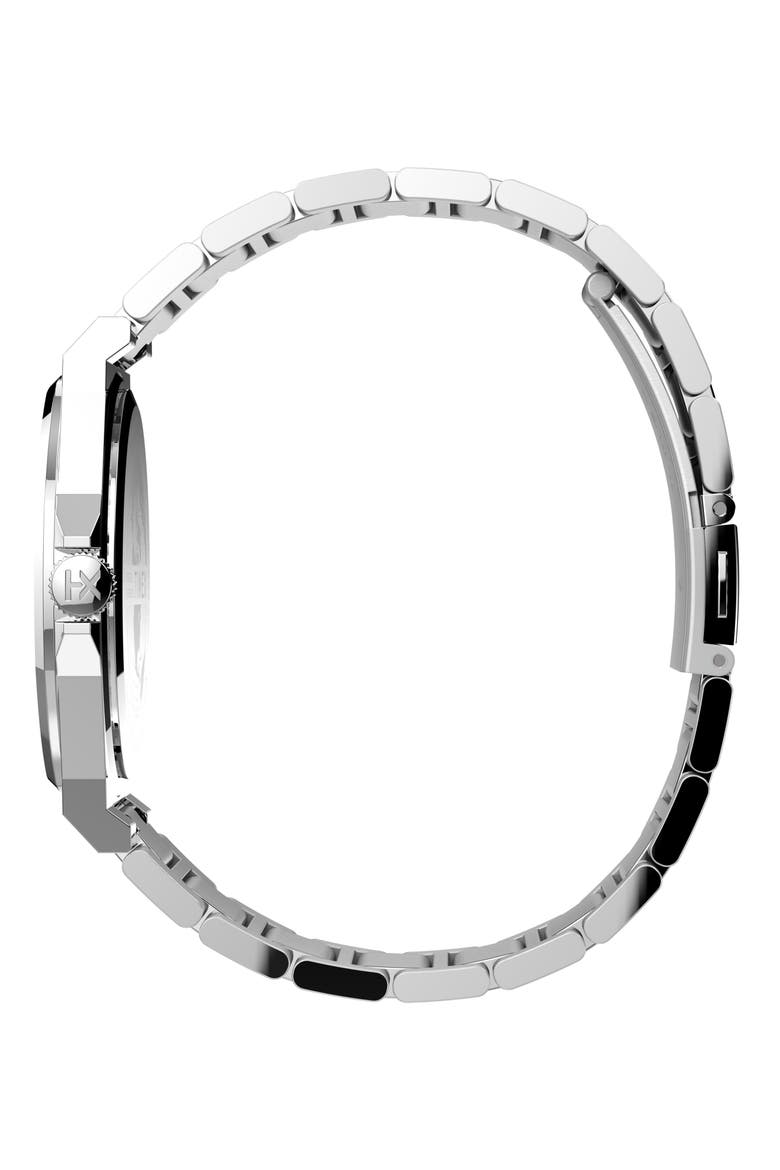 Essex Avenue Thin Bracelet Watch, 40mm, Alternate, color, SILVER/ BLUE/ SILVER