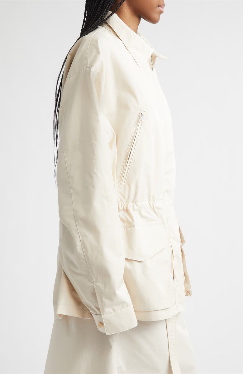 RIER Water Repellent Cotton Field Jacket, Alternate, color, Ivory Suit