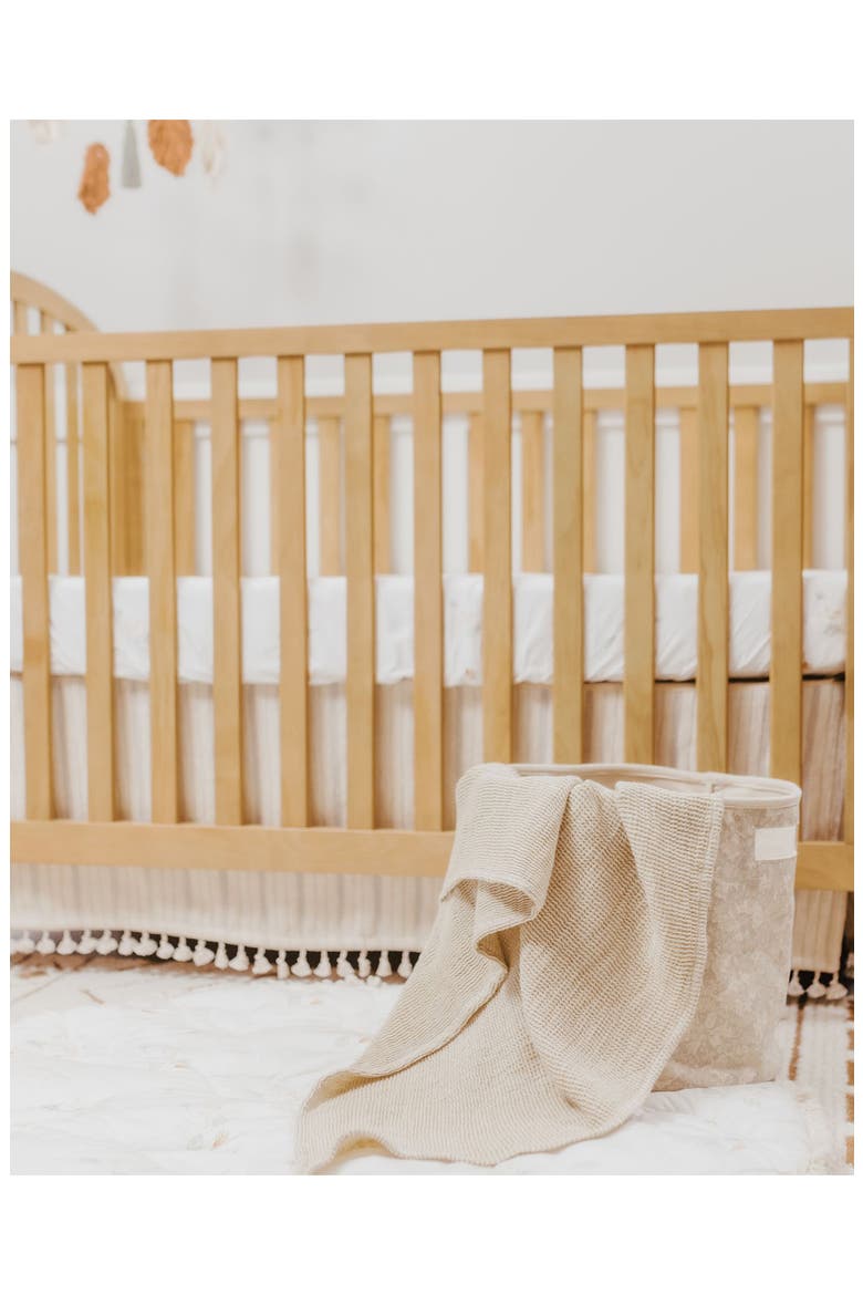 Luxe Cotton Baby Blanket, Alternate, color, HAZELWOOD