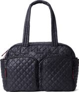 MZ Wallace Nik Quilted Nylon Duffle Bag