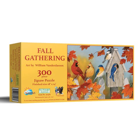 Fall Gathering 300 piece Jigsaw Puzzle for Adults