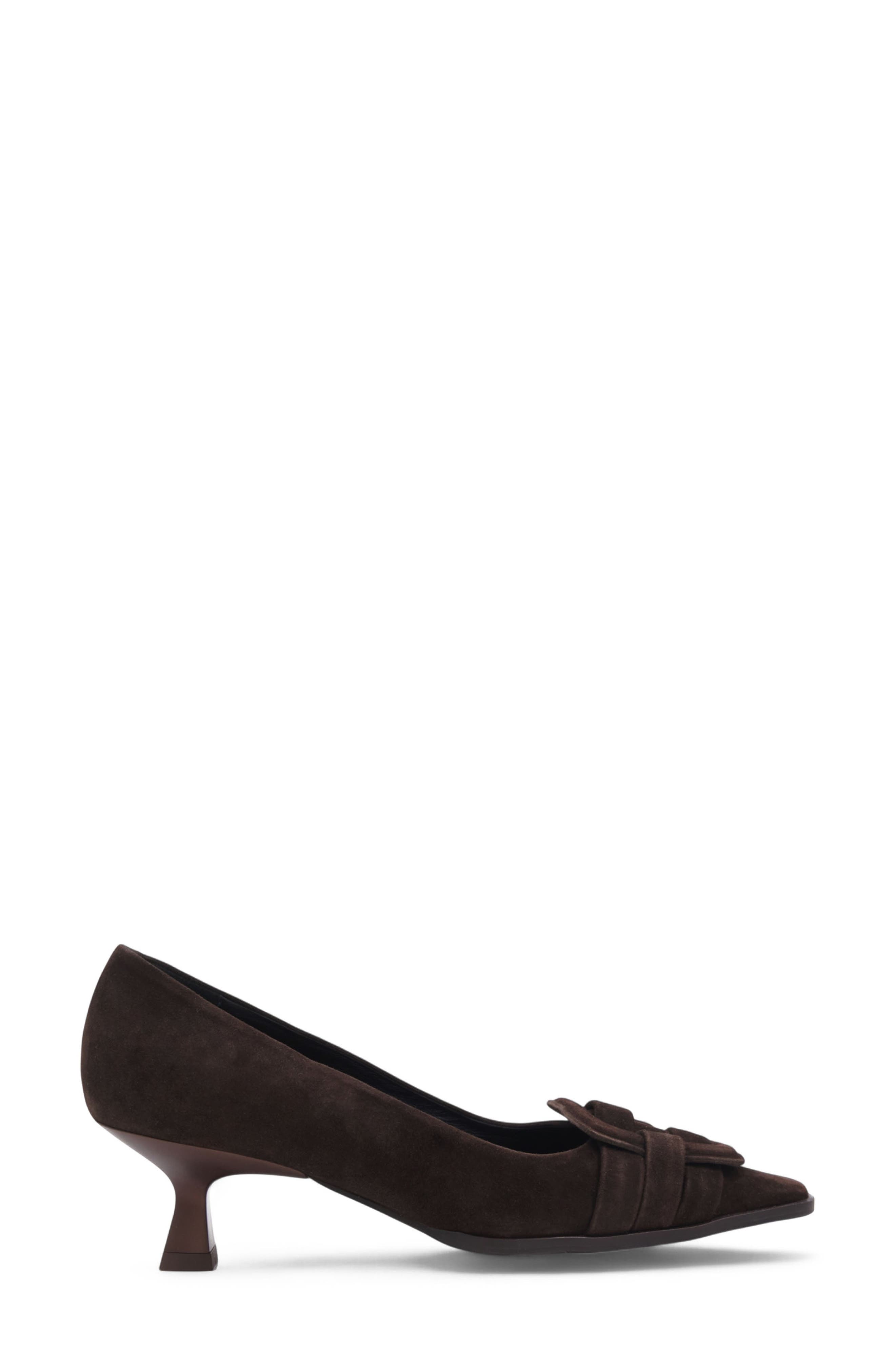 Aquatalia Aloha Pump, Alternate, color, Espresso Suede
