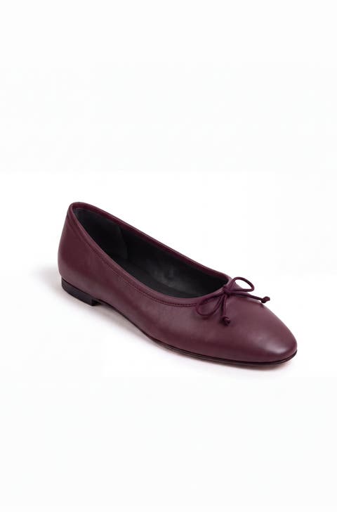 Amelie Leather Ballet Flat