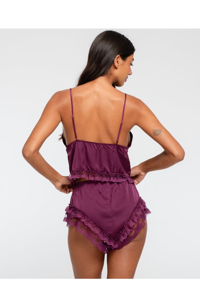 One Empire Kaia Cami Shorts Set, Alternate, color, Purple