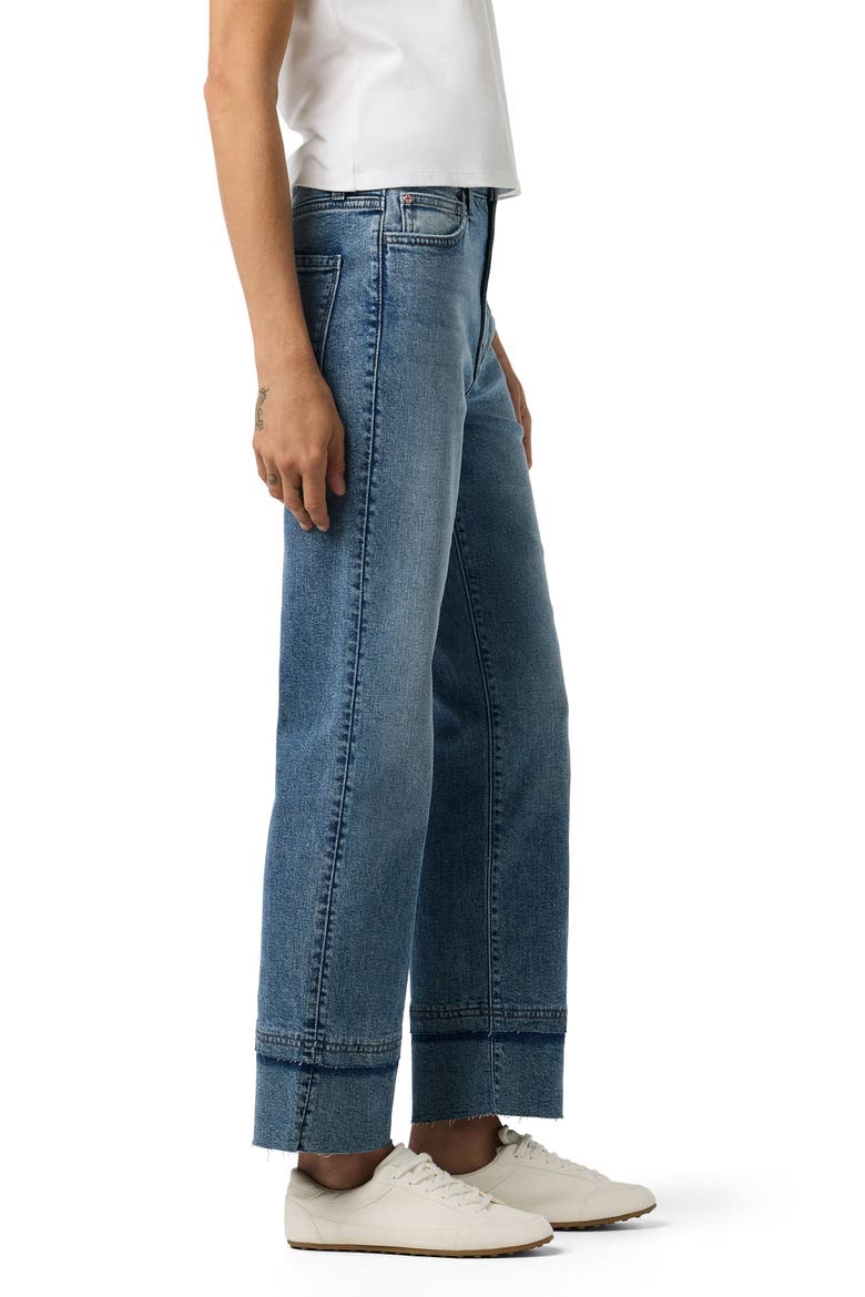 Noa High Waist Straight Leg Ankle Jeans, Alternate, color, HARMONY