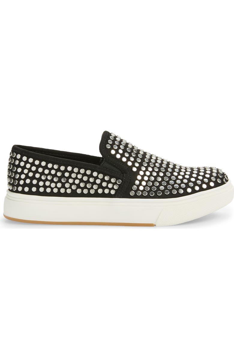 Steve Madden Coulter Studded Slip-On Sneaker, Alternate, color,