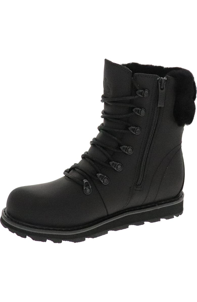 Royal Canadian Cambridge Waterproof Boot with Genuine Shearling Trim, Alternate, color,