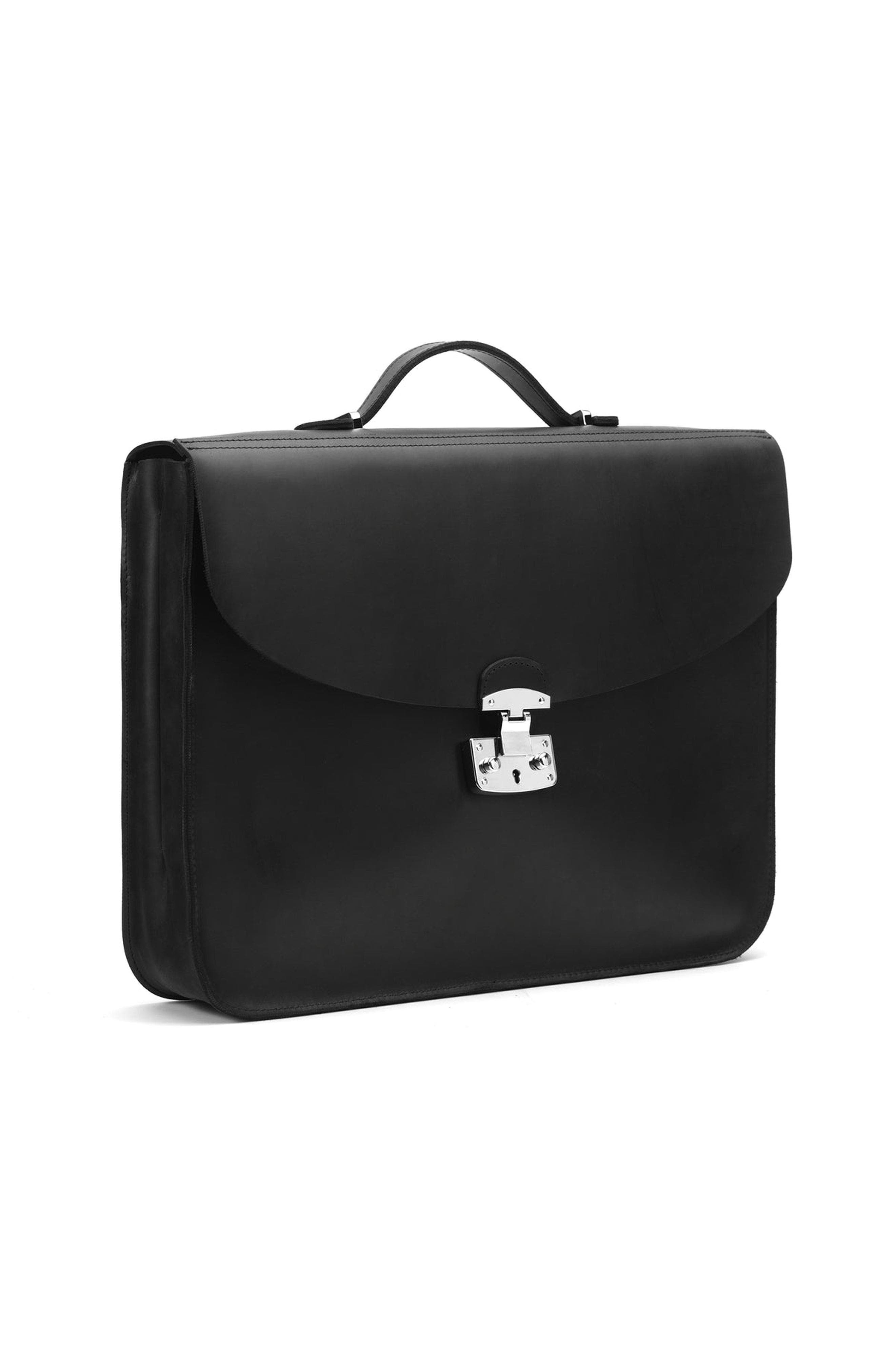 Ezra Arthur Executive Briefcase, Alternate, color, Brown