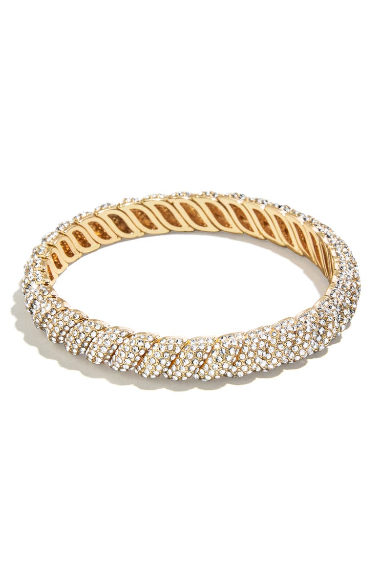 Bri Bangle, Main, color, GOLD/ CRYSTAL