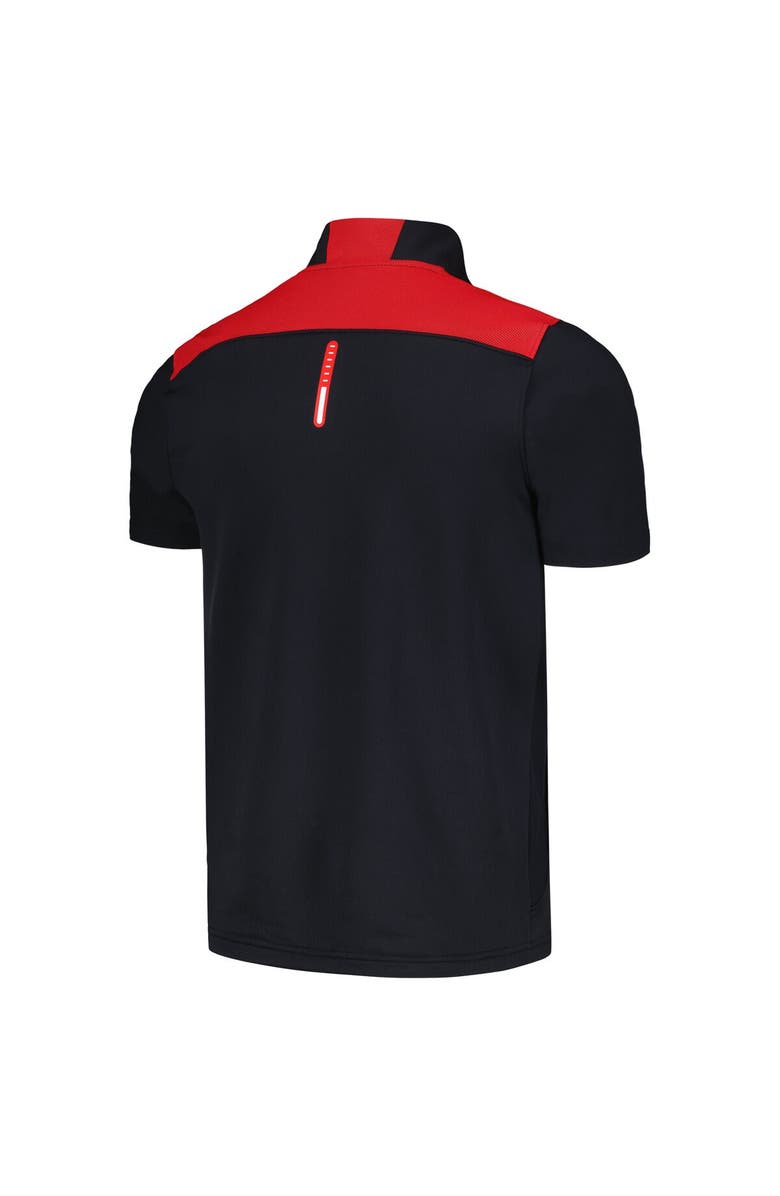 Under Armour Men's Under Armour Black Texas Tech Red Raiders Motivate Half-Zip Jacket, Alternate, color, Black