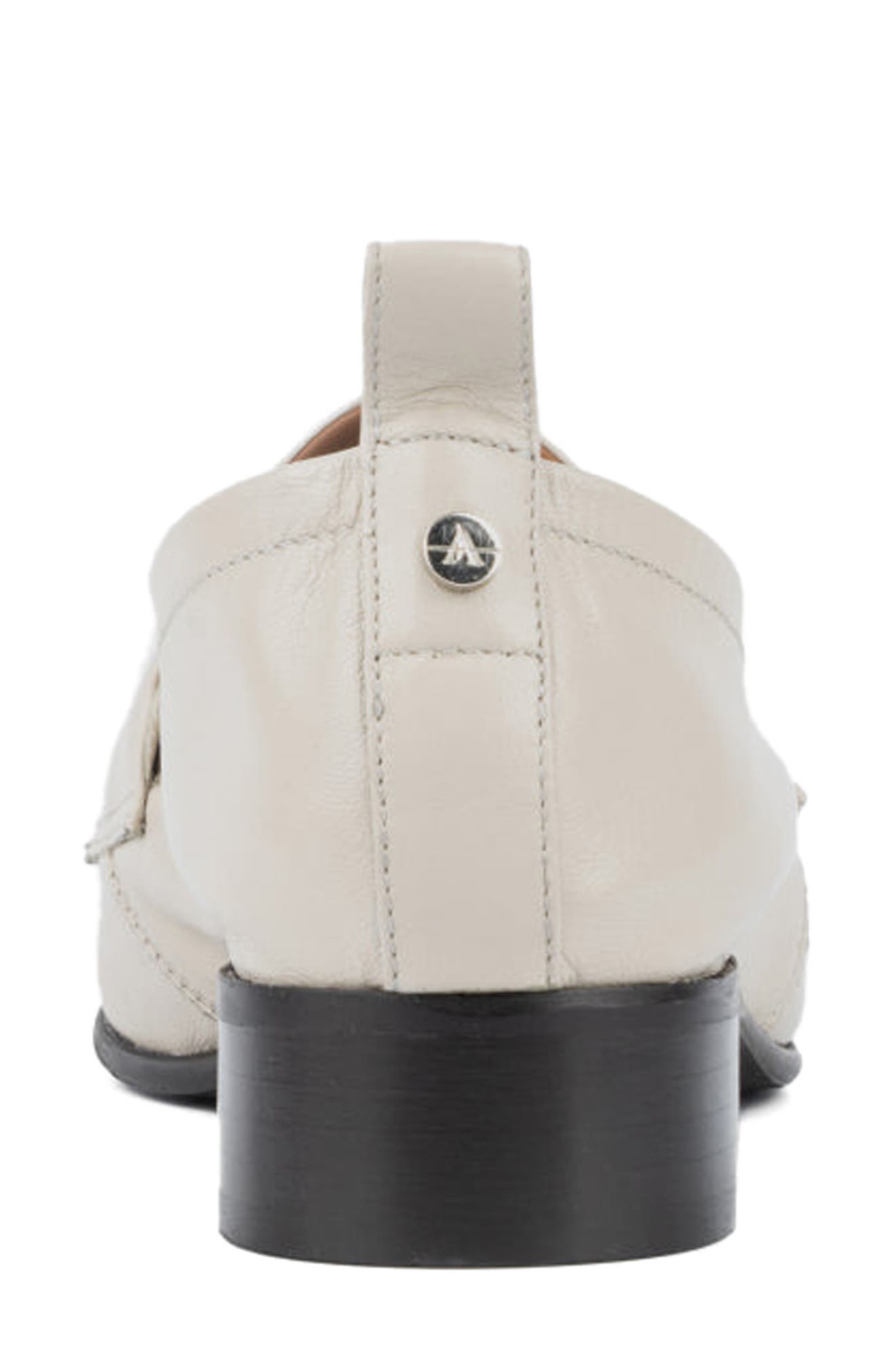 Aquatalia Shivani Weatherproof Loafer, Alternate, color, Ivory